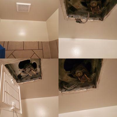 Vent fans are a necessity bathrooms with little ventilation