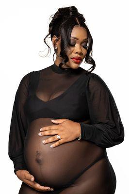 Studio maternity session