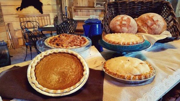 Do you have a favorite Outpost pie or other treat? We are taking orders for Thanksgiving! You can pick them up on Tuesday or Wednesday!