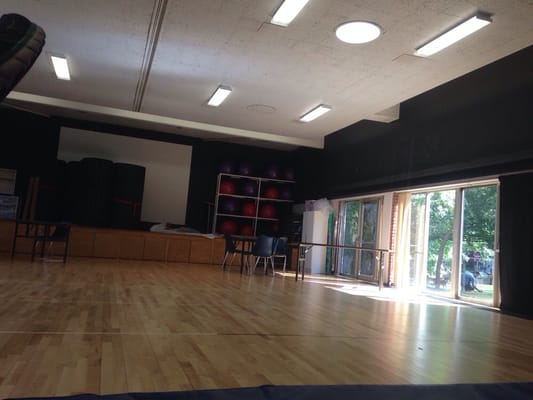 Dance, aerobics, martial arts and black box theater room