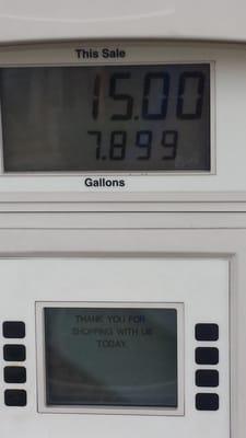 December 28th 2014 Gas Blessed History made in Jacksonville Fl Glory2God $1.89 a Gallon Gas Purchase.  See How Frank & I did it!