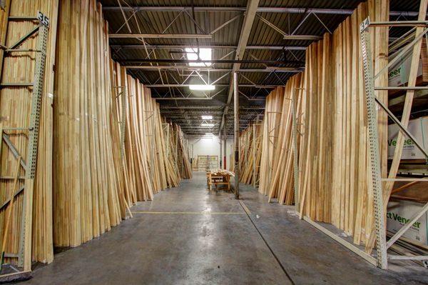 We have one of the largest assortments of trim in West Texas!