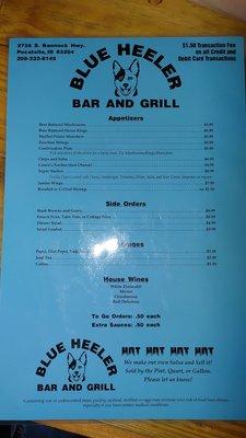 Menu Back