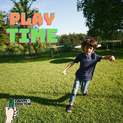 We can help play time in your lawn fun again!