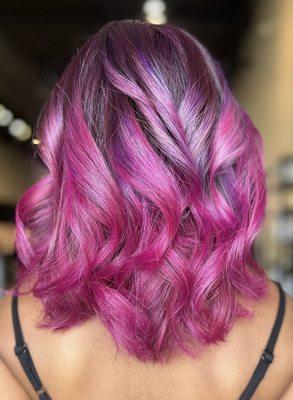 "Vivid Balayage"