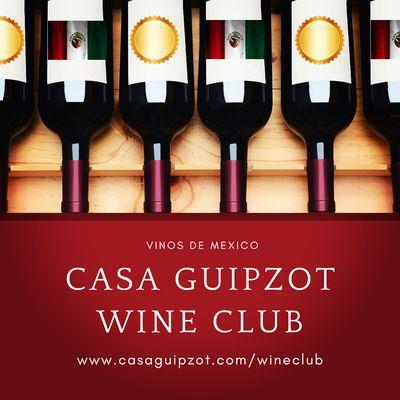 Join CG's wine club! You'll have 3 levels to choose from to help expand your palate and learn more about the amazing vines MX has to offer.