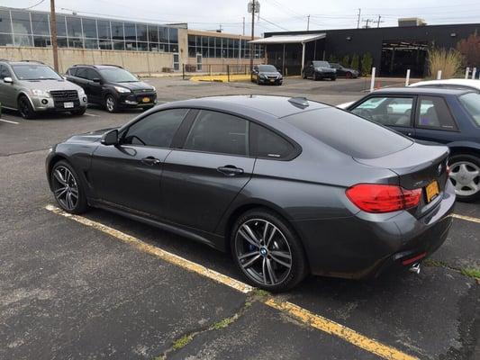 2016 Bmw gran coupe with 20% Suntek window film