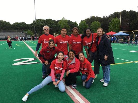 Our awesome KW Cares team during Special Olympics at James Logan High School.