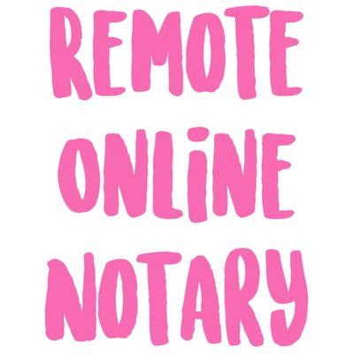 Need a Remote Online Notary (RON)? Call today!