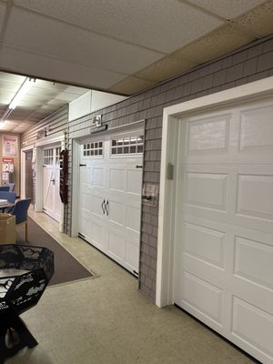 Our showroom has 4 doors on display