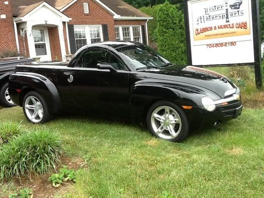 04 Chevy SSR.  Lots of fun to cruise in !