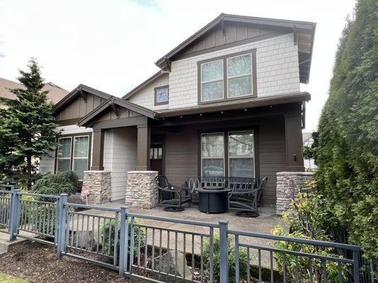 We do HOA work as well. Got this beautiful Wilsonville home back to where it needed to be!