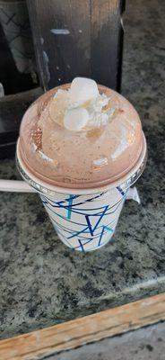 hot cocoa milkshake