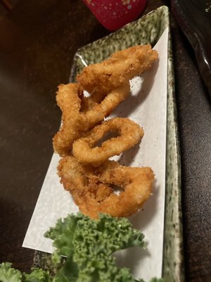 Crispy calamari