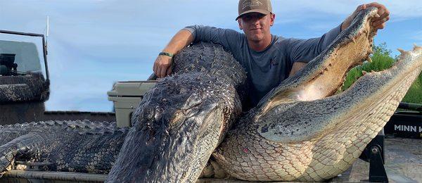 Great day Alligator hunting at the ranch