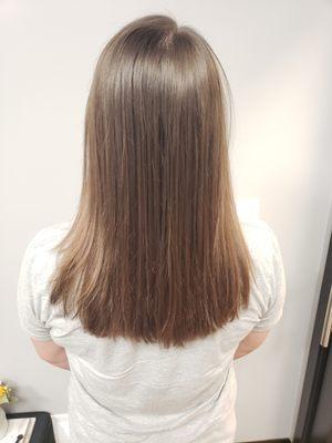 Long layered cut done by Marissa