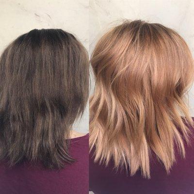 Rose Gold Transformation!