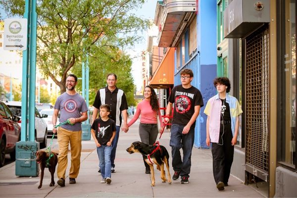 Family Session, Downtown Albuquerque