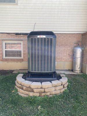 Trane 20 seer variable speed outdoor Heat pump