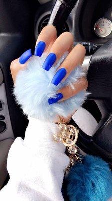 I love this nail salon. I go here and only here. They did a GREAT job today and Every Time I come  I love my blue nails. -Randi