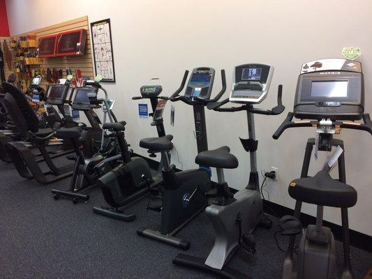 Full selection of Upright Exercise Bikes!