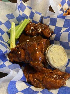 Jamaican Jerk Boneless Wings - delicious!!