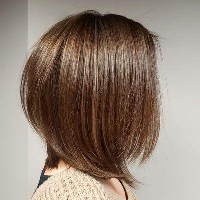 Sleek lob.