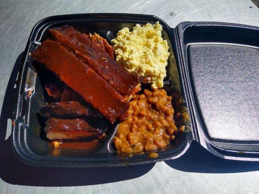 Texas Rib Plate