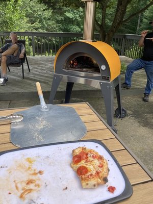 Pizza on the Alfa was a hit at the employee party!