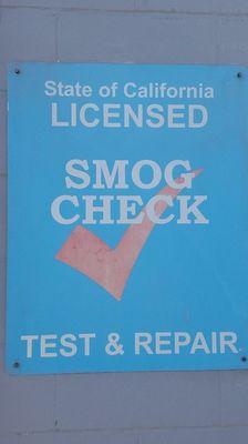 We're a licensed smog check location. Get your car smogged at a great price.