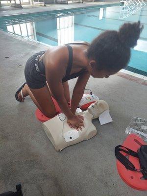 Lifeguard Certification includes C-PRO  CPR for Professional Rescuer