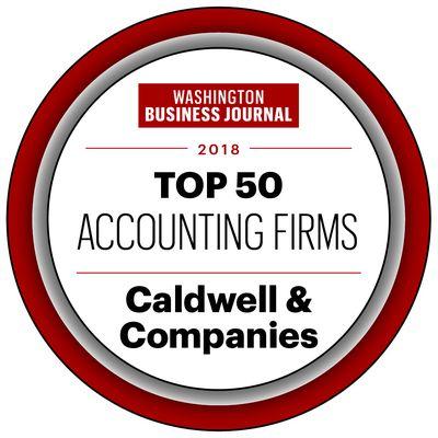 Washingtion Business Journal, 2018 Top 50 Accounting Firms