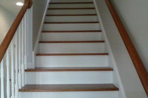 Completion of Staircase in Stillwater, NY.