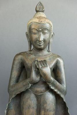 Standing Buddha, 18th c bronze