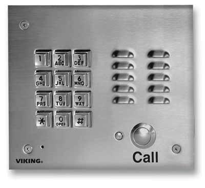 Viking exterior call box