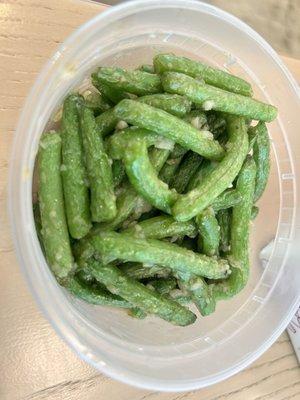 Garlic green beans