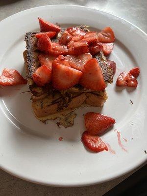 Strawberry Stuffed French Toast