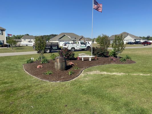 Front Yard Island