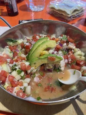 Fish and Shrimp Ceviche