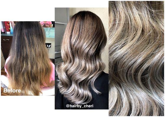 Color correction 3.5 hour process by Cheri