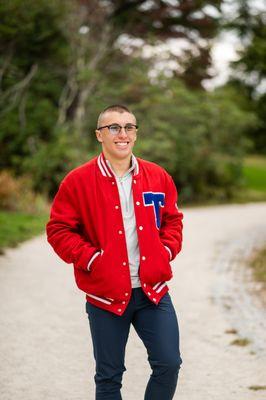 Senior Photos in Concord MA for Tewksbury High School