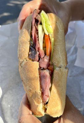 Pastrami sandwich