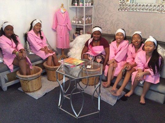 Little Girl Spa Party!