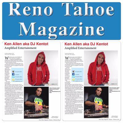 A HUGE thank you to Reno Tahoe Magazine for the featured article! PhotoCred: J Savvy Photography