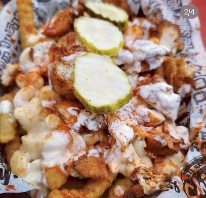 Buffalo Mac Fries. AMAZING!