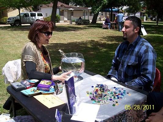 Psychic Fairs are held on the first Saturday of each  month. Every medium is Board Certified and of the highest caliber.