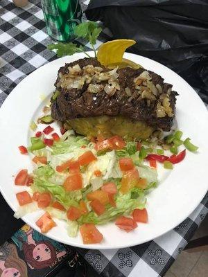 Steak Mofongo