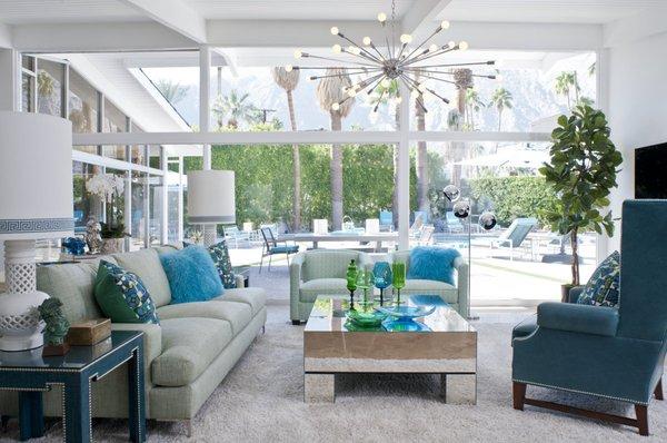 Palm Springs design project by Grace Home Furnishings