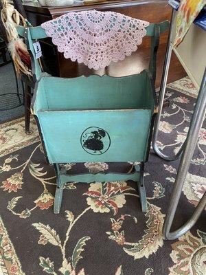 Vintage Magazine Rack