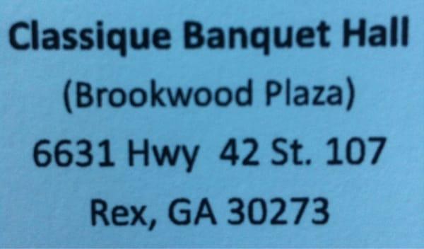 Classique Banquet Hall